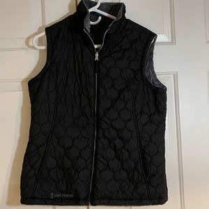 FREE COUNTRY REVERSIBLE BLACK/GRAY VEST!!!
